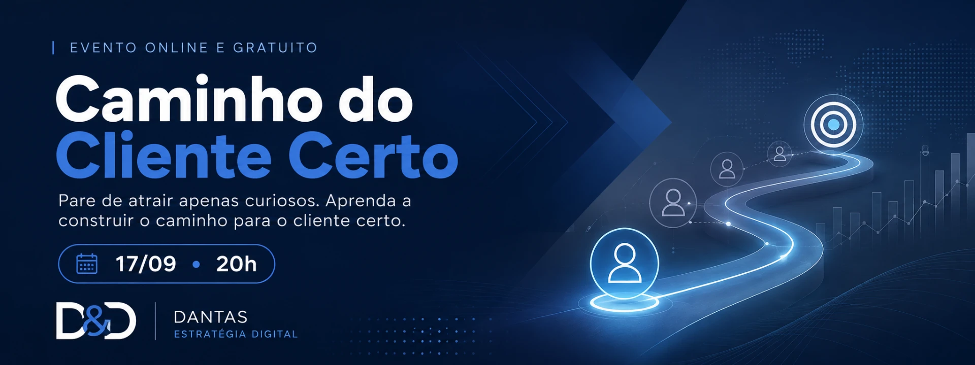 Banner do evento Caminho do Cliente Certo